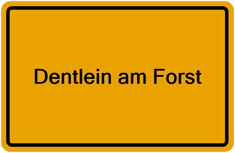 Handelsregisterauszug Dentlein am Forst